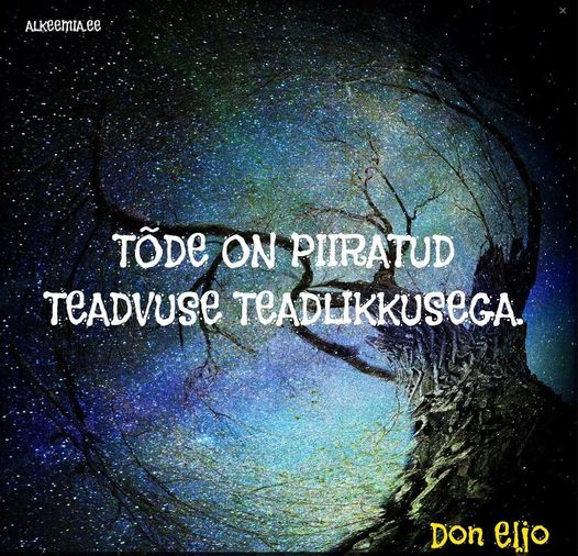 Tõde on piiratud teadvuse teadlikkusega